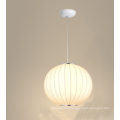 2020 modern white fabric shade Chinese lantern indoor hanging pendant lamps